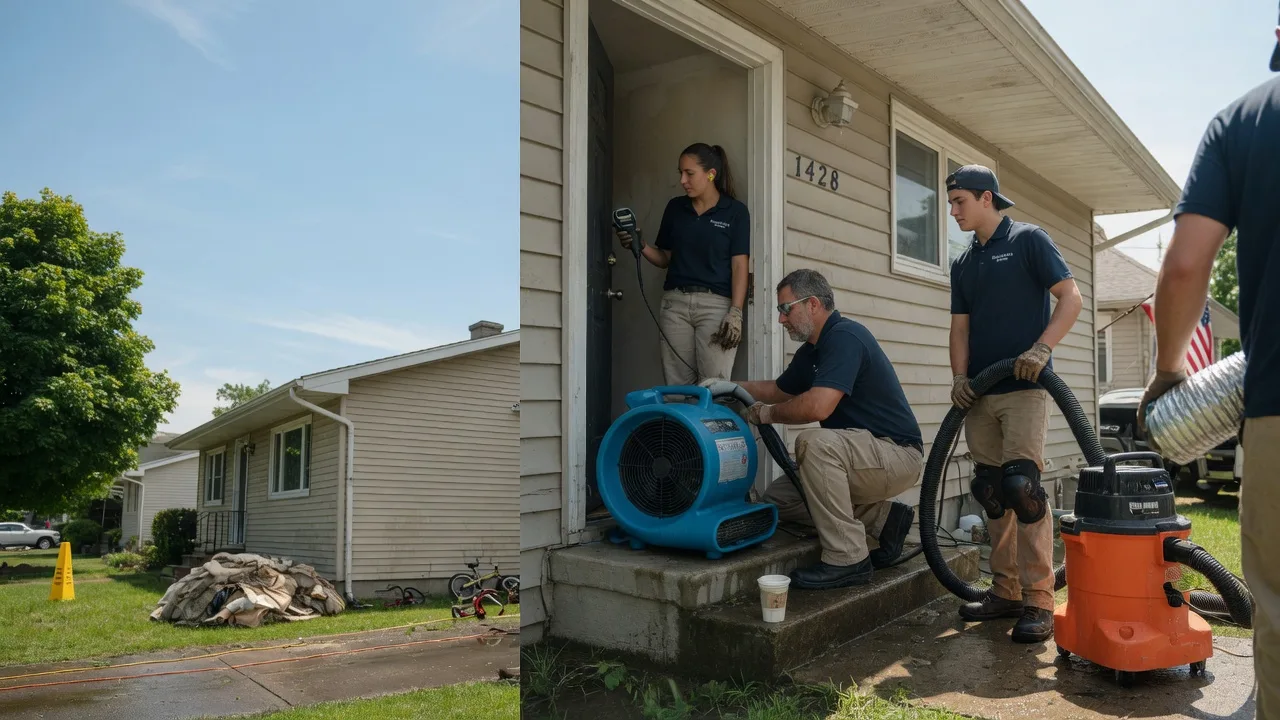 Water Damage Restoration in Enfield, IL near me